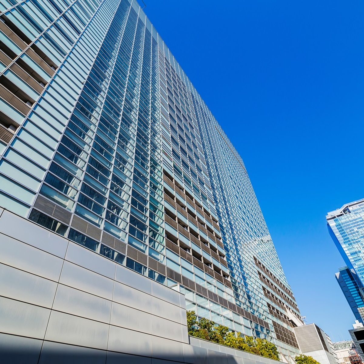 Modern managed building in Toronto